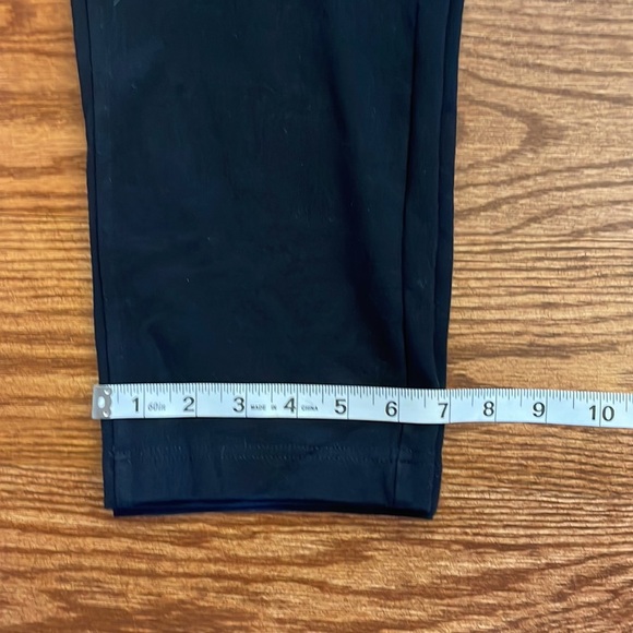 SEVEN 7 women’s stretch PONTE Capri / polished look black back pockets size 12 - Picture 11 of 13